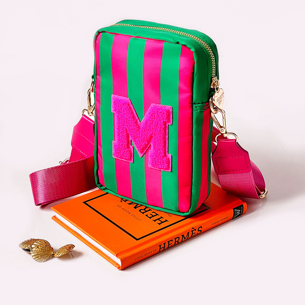 No Glitzer Buchstaben Hot Pink