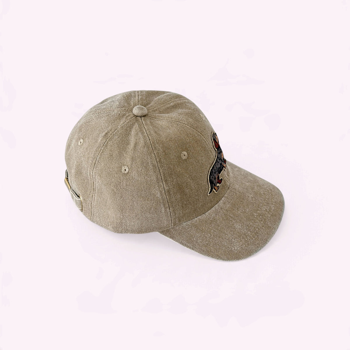 Dackel Cap Vintage Beige