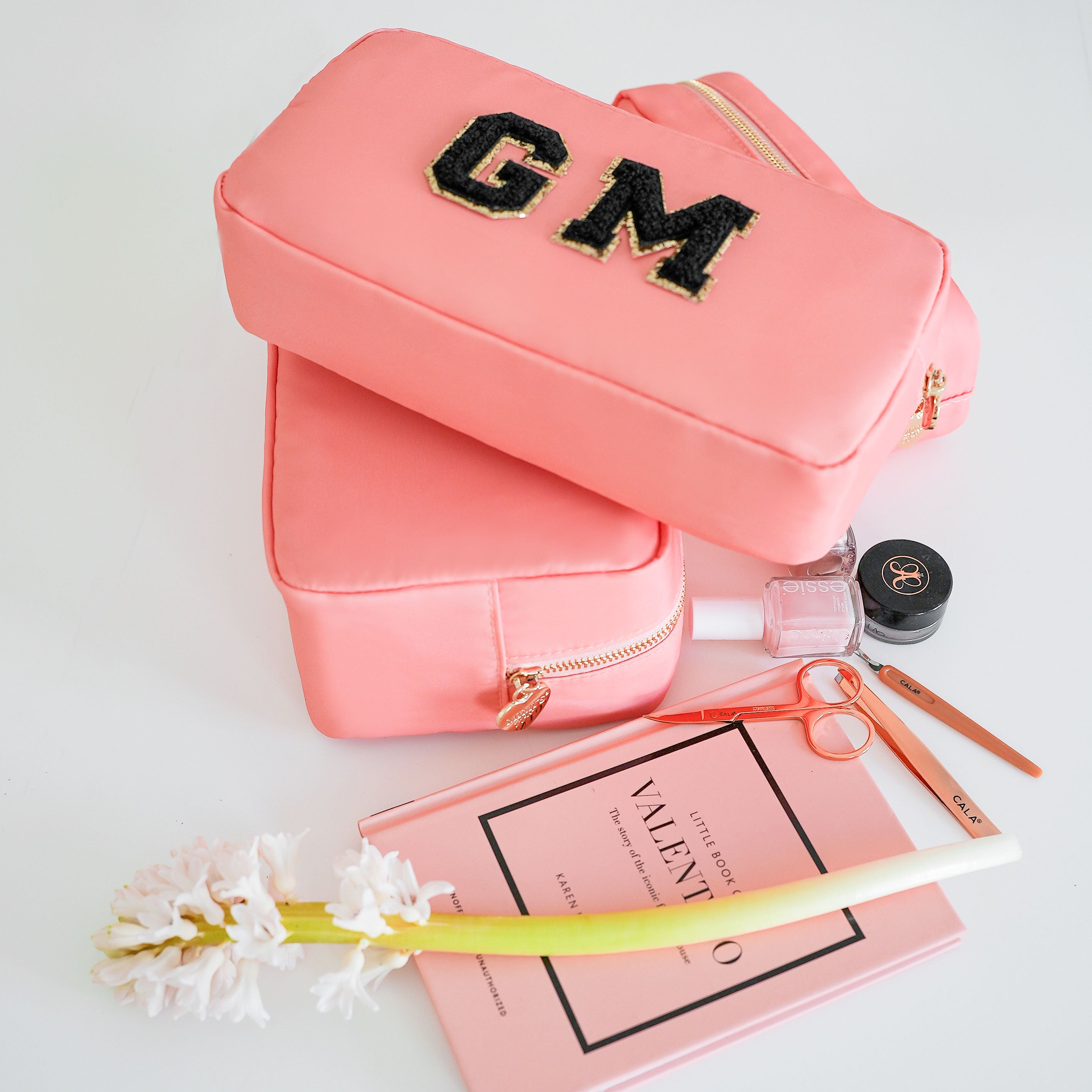 2er Taschen-Set Nr. 3 Pfirsich