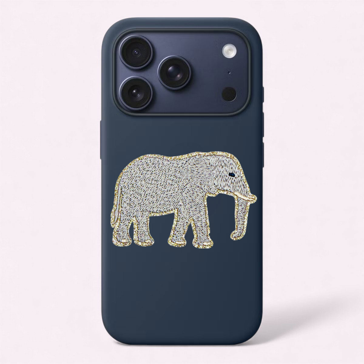 Glitzer Sticker Elefant
