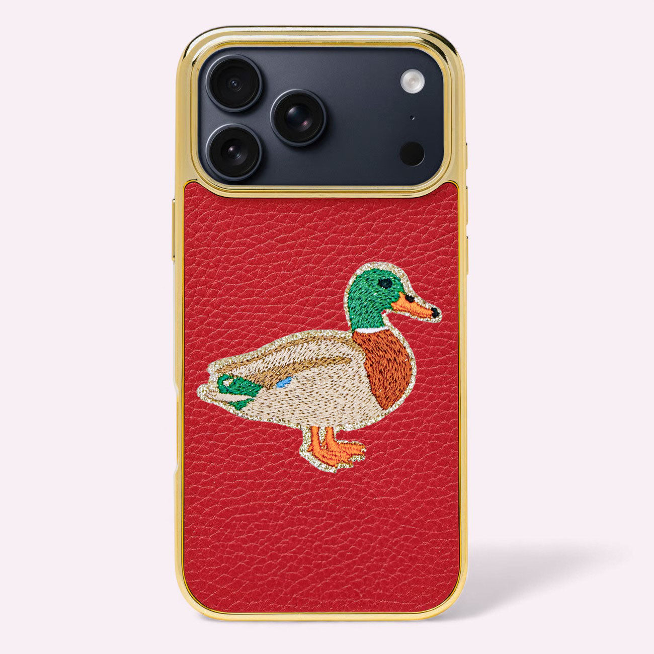 Glitzer Sticker Ente