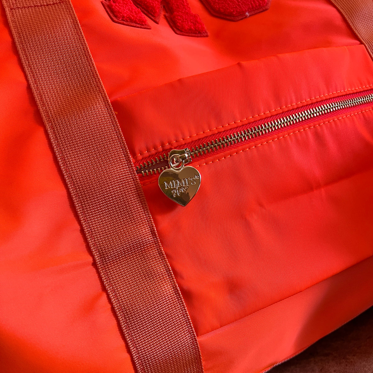 Fanny Weekender Bag Neon Orange