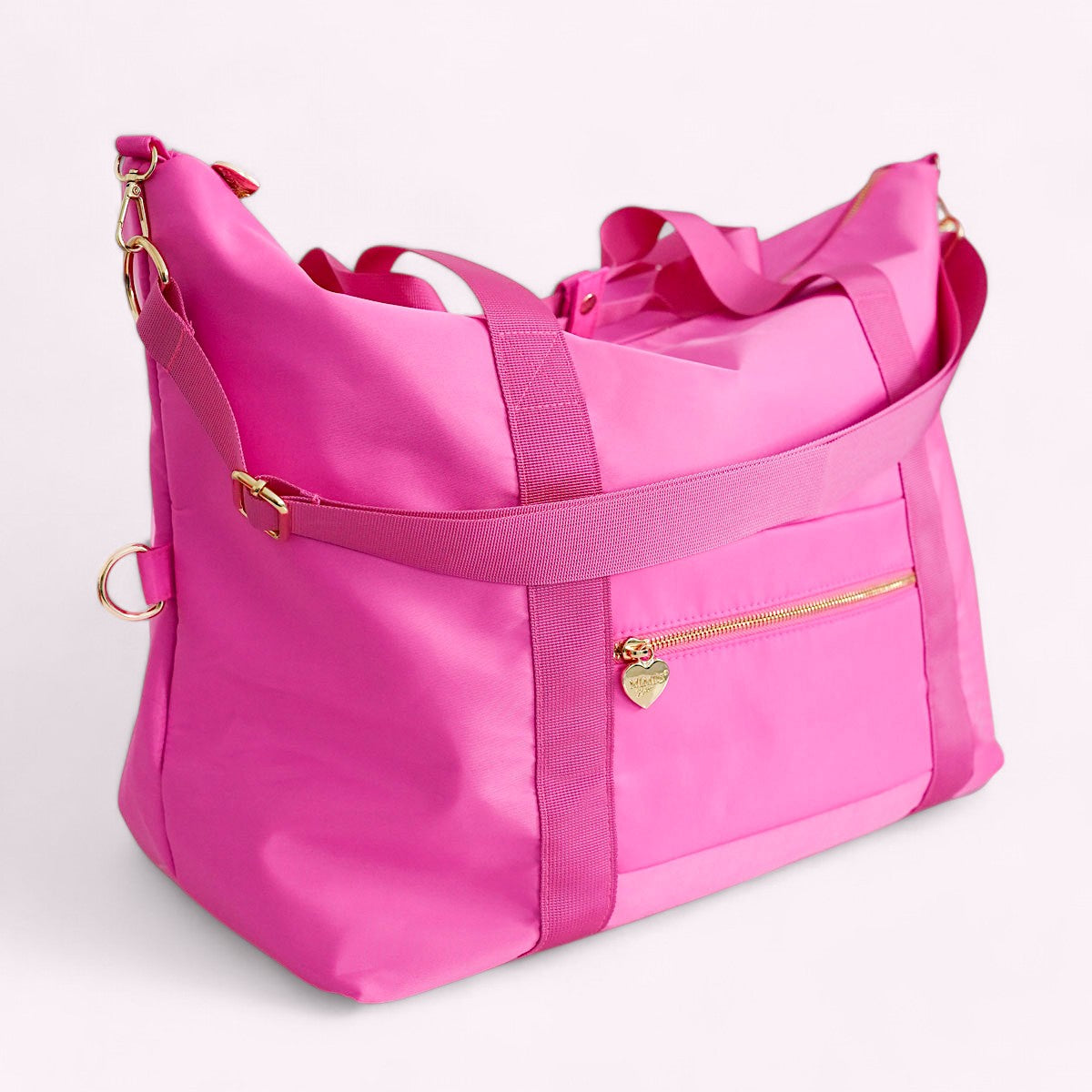 Fanny Weekender Bag Neon Pink