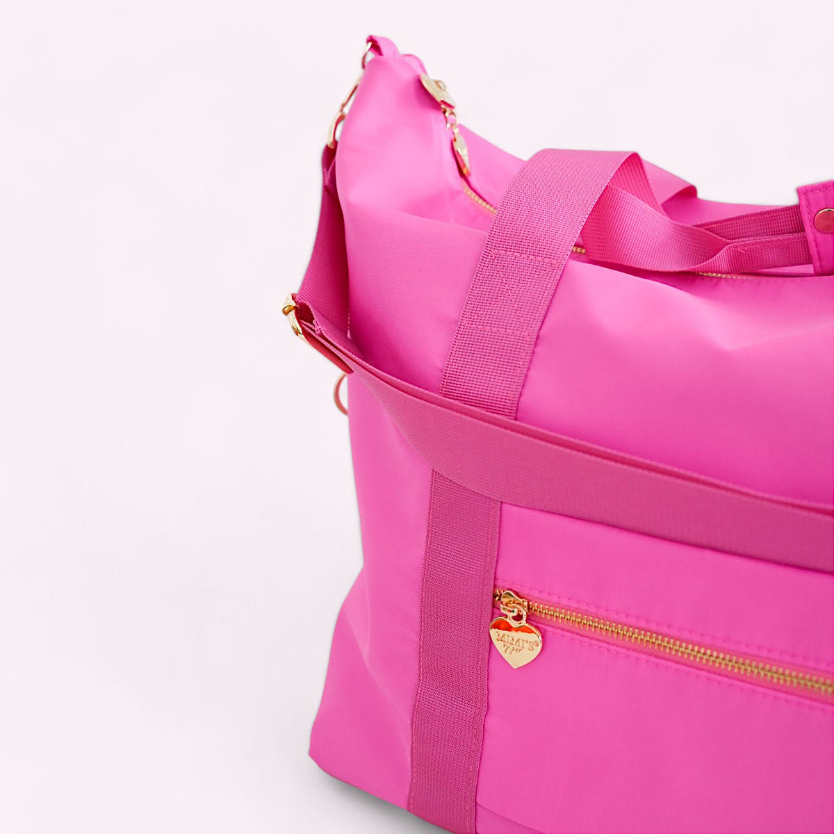 Fanny Weekender Bag Neon Pink