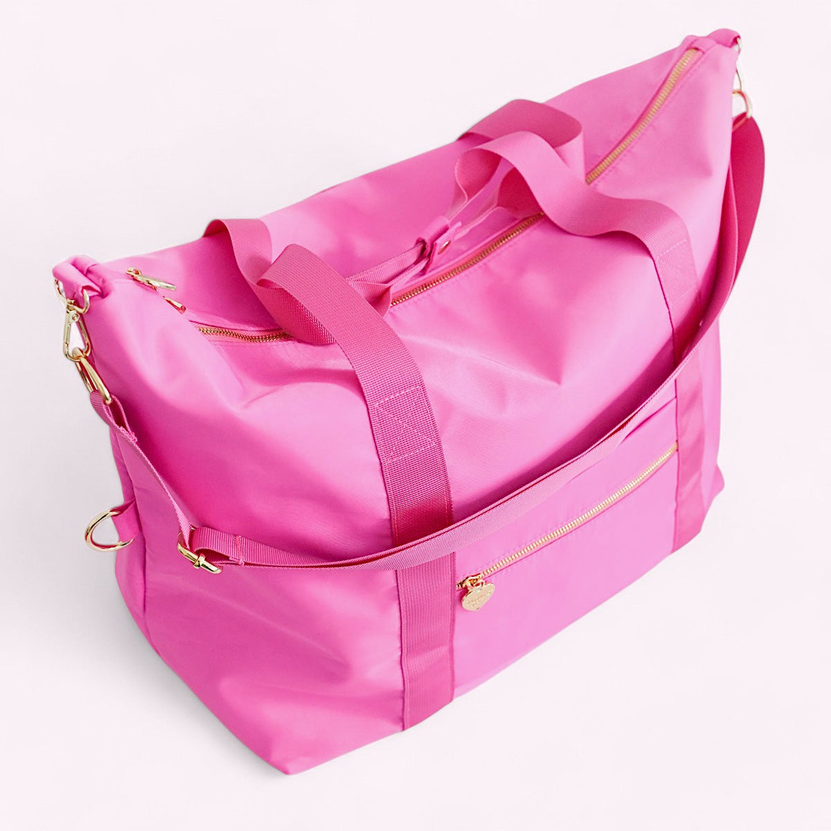 Fanny Weekender Bag Neon Pink