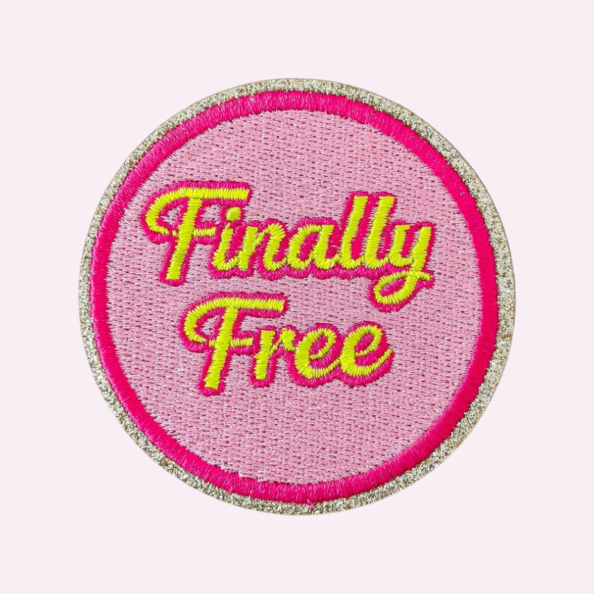 Sticker Finally Free