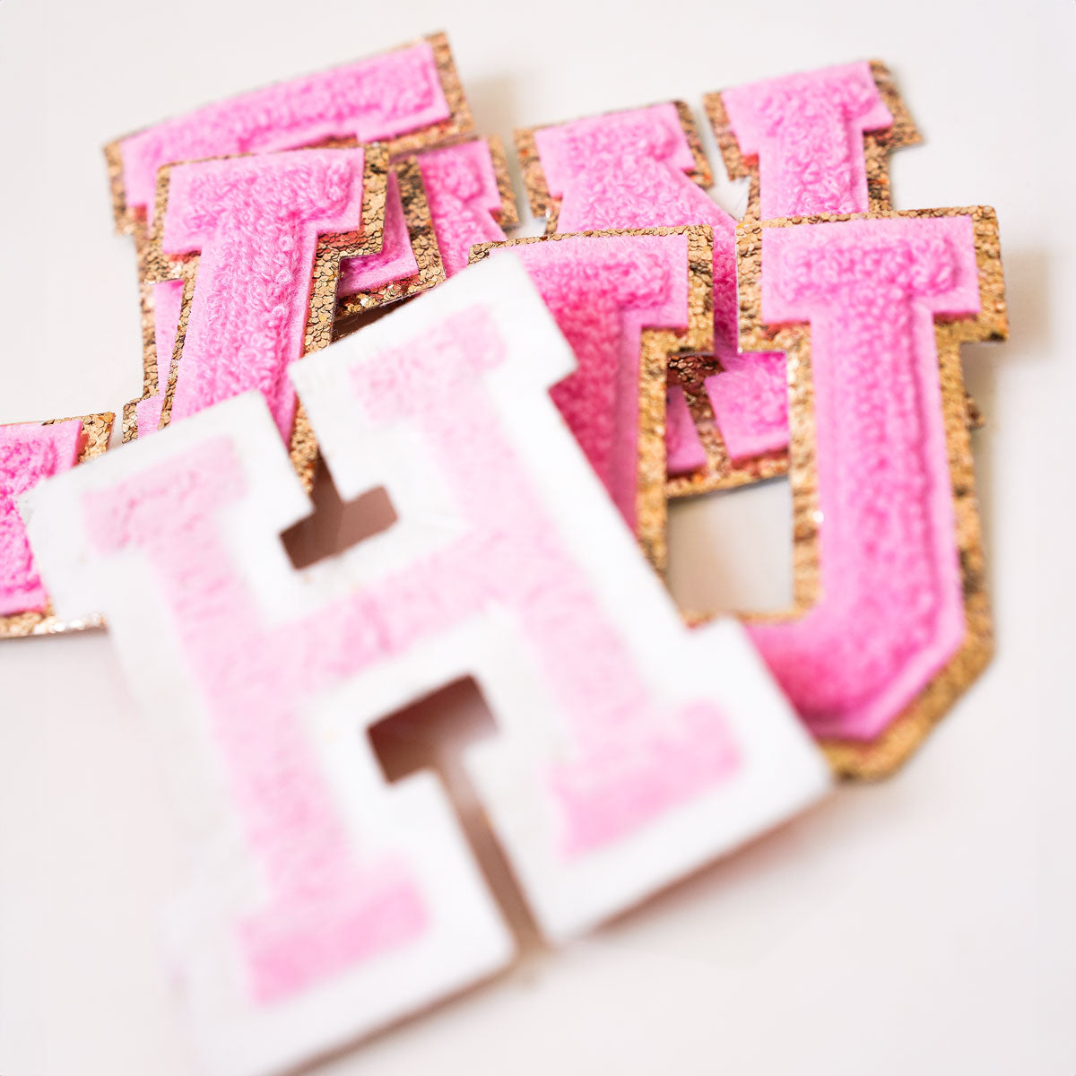 Glitzer Buchstaben Flamingo