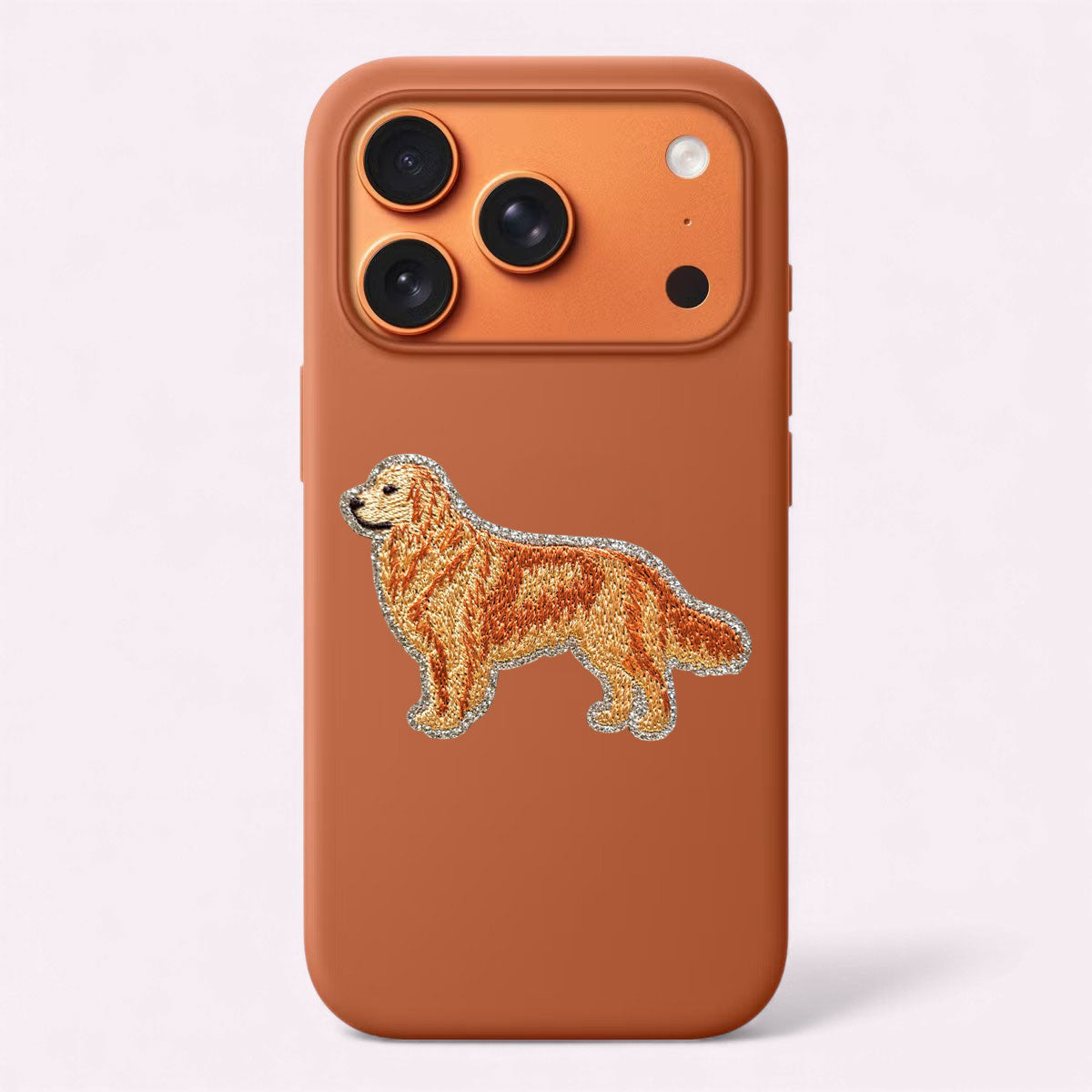 Glitzer Sticker Golden Retriever