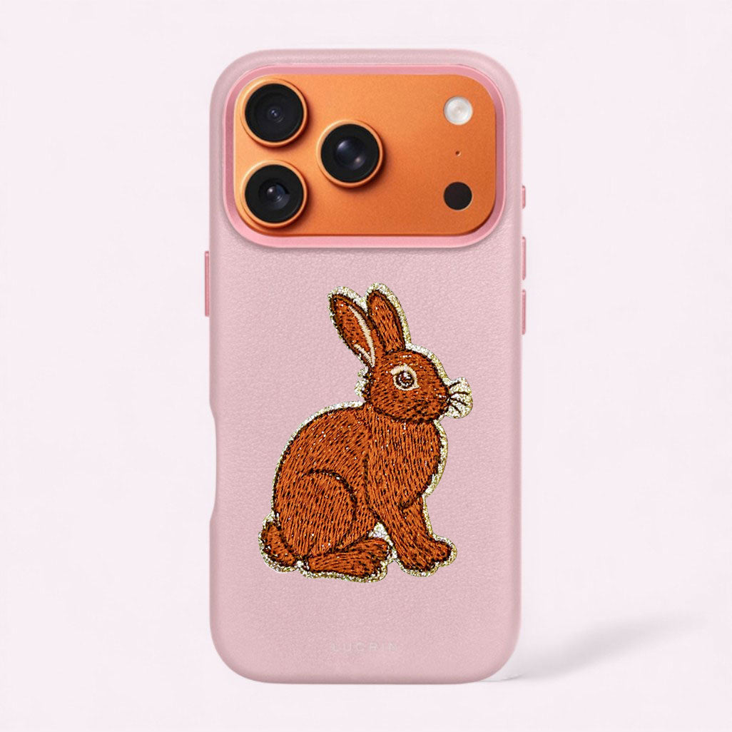 Glitzer Sticker Hase