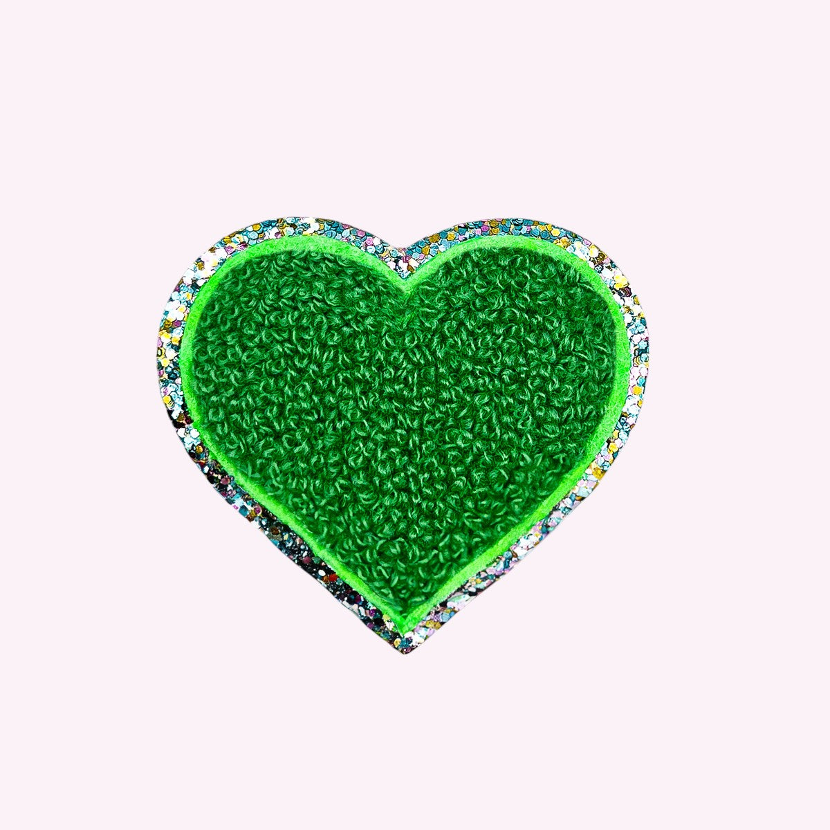 Glitzer Sticker Herz