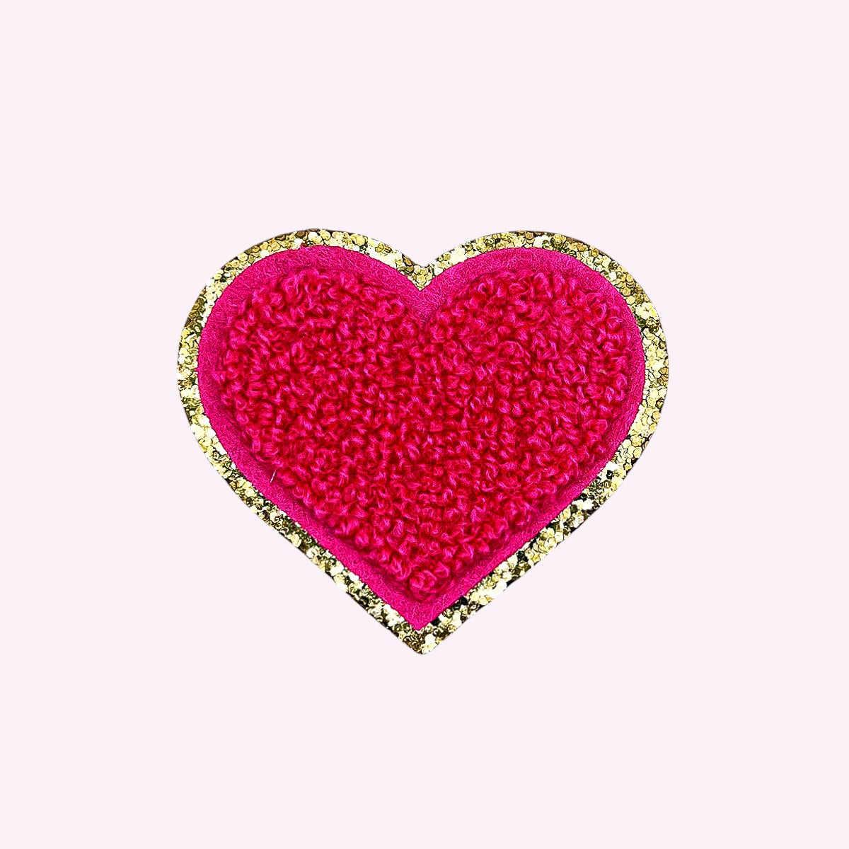 Glitzer Sticker Herz