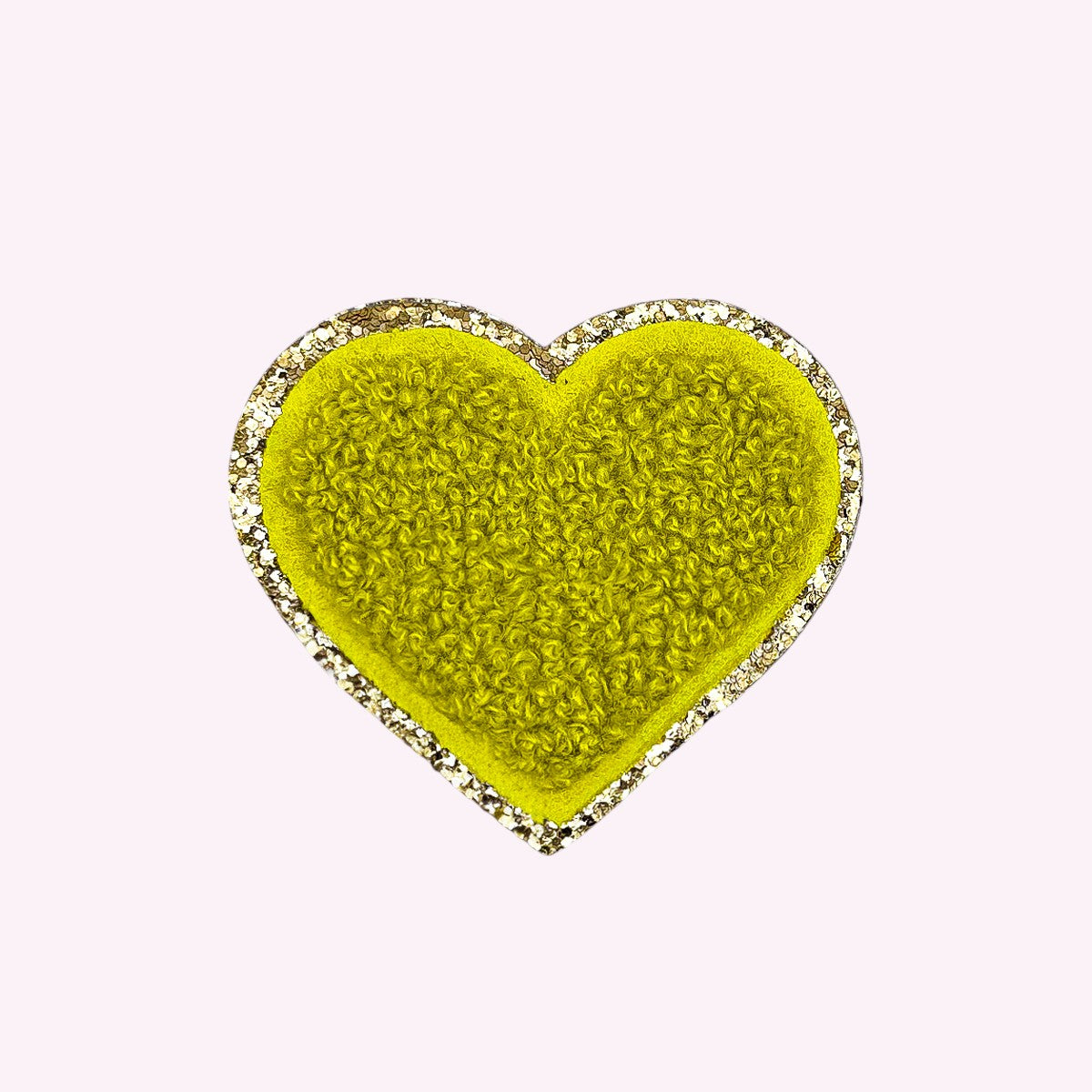 Glitzer Sticker Herz