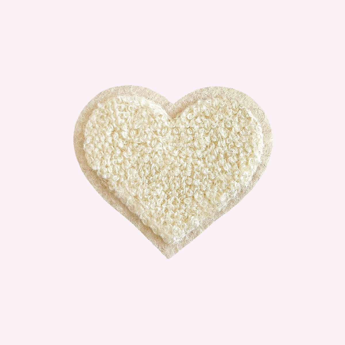 NO Glitz Herz Sticker Creme