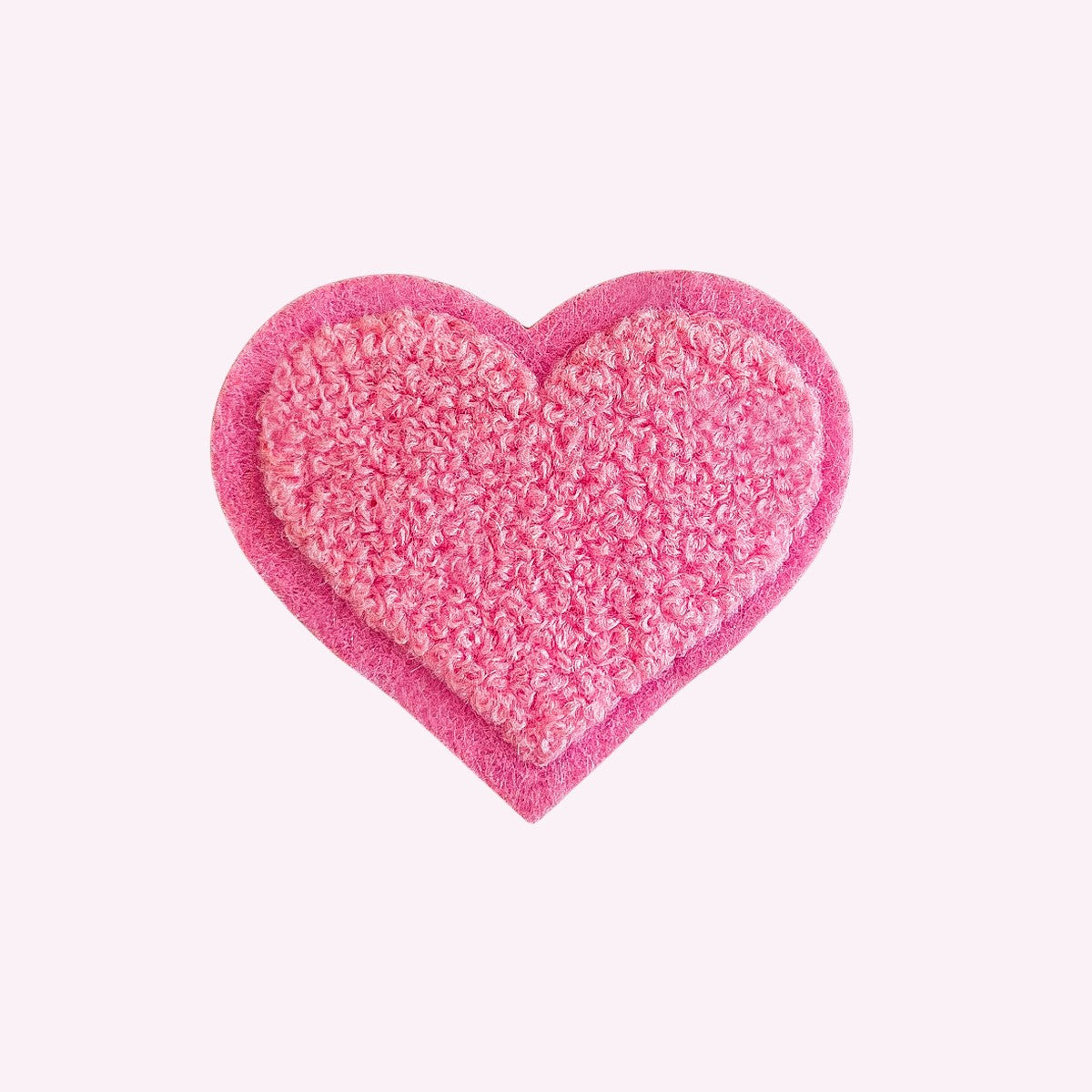 NO Glitz Herz Sticker Flamingo