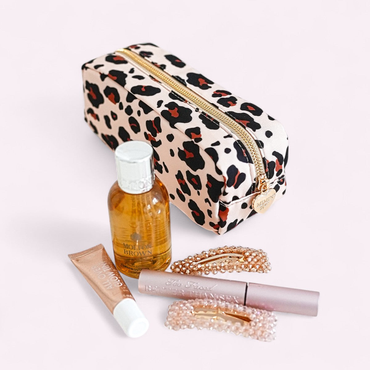 2er Taschen-Set Nr. 3 Beige Leo