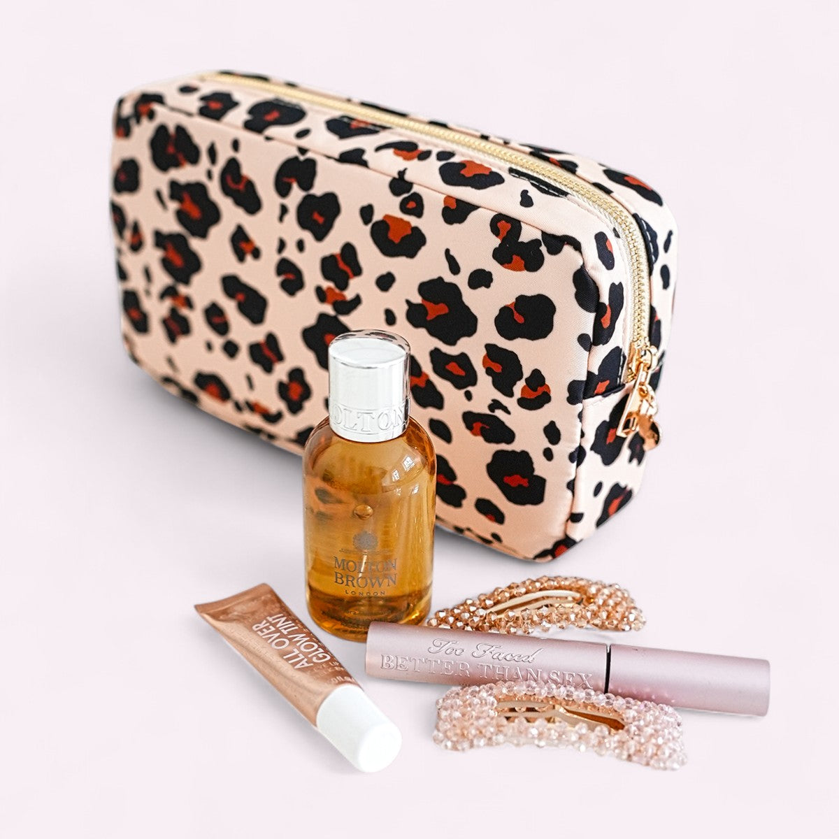 2er Taschen-Set Nr. 3 Beige Leo