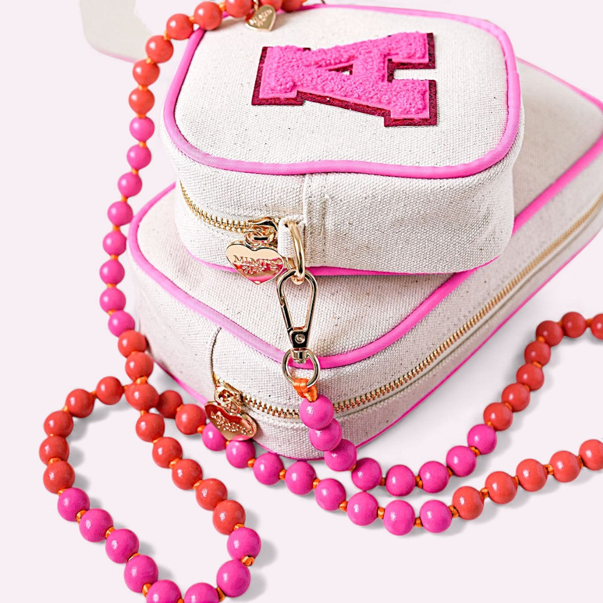 Lily Canvas Tasche Neon Pink