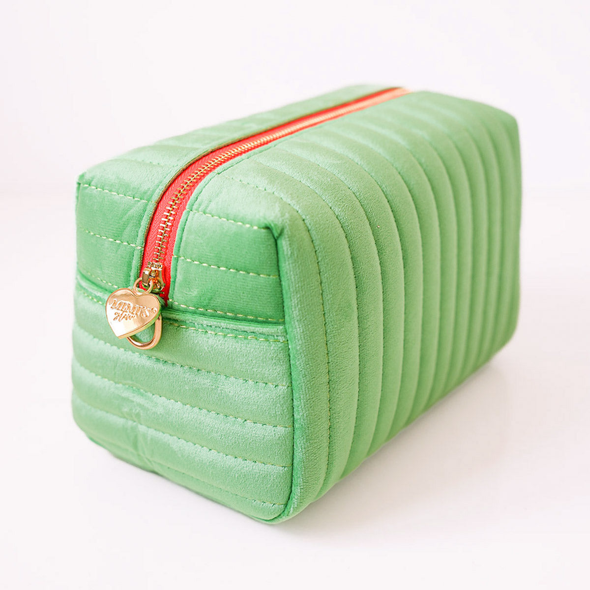 Lucia Samt Tasche Apfelgrün