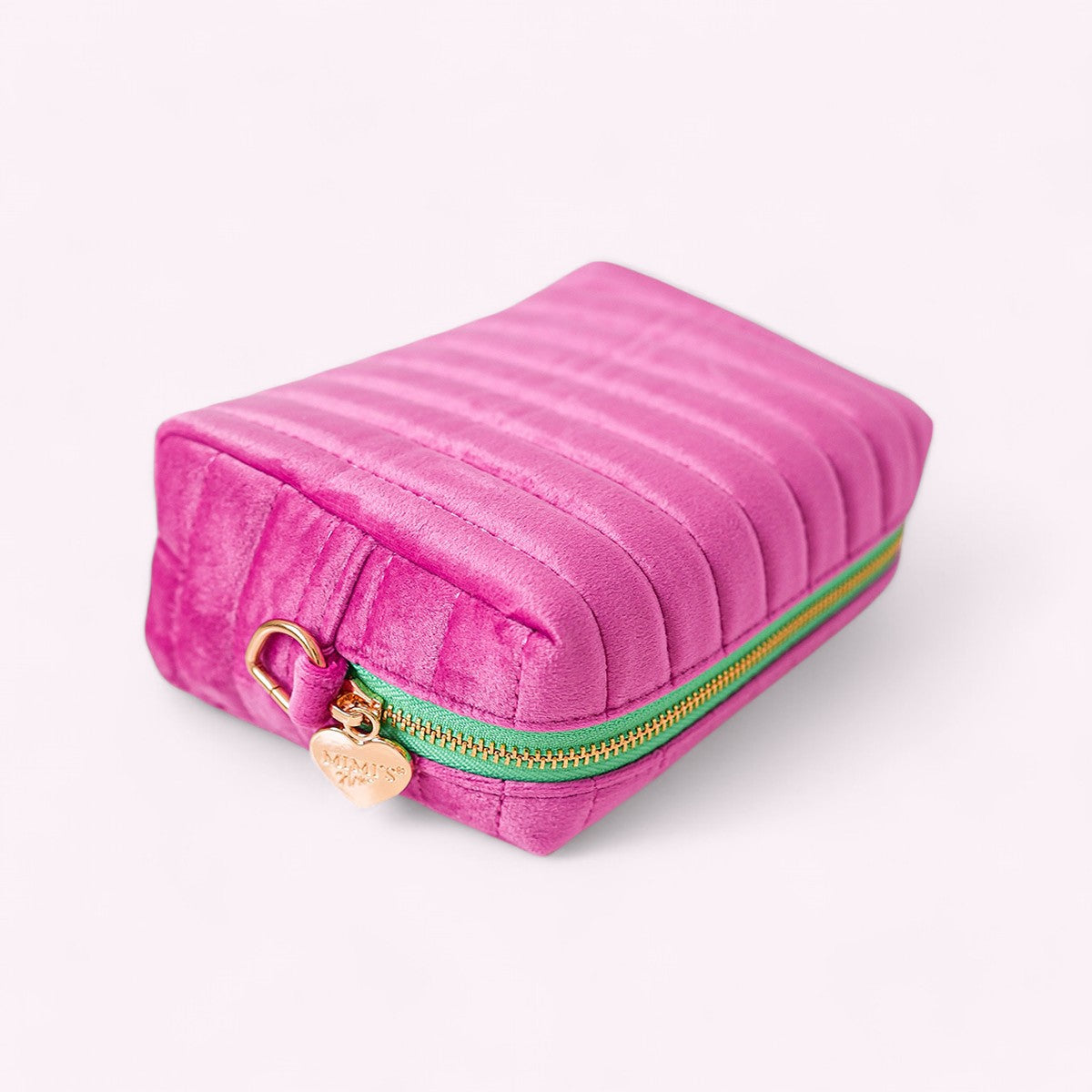 Lola Samt Tasche Magenta