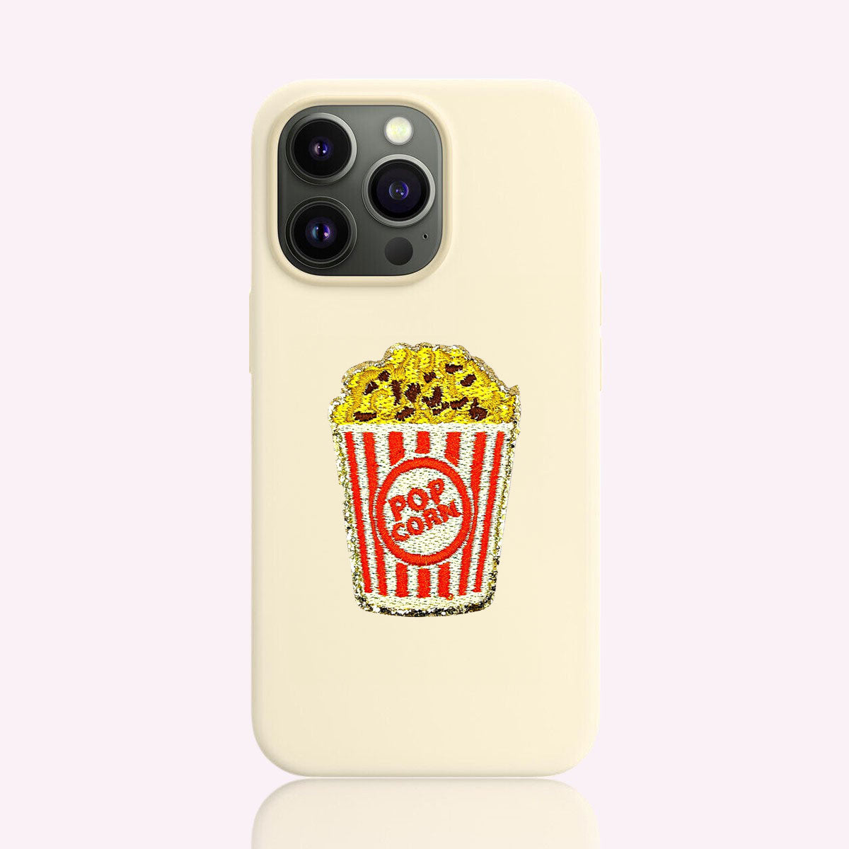 Glitzer Sticker Popcorn