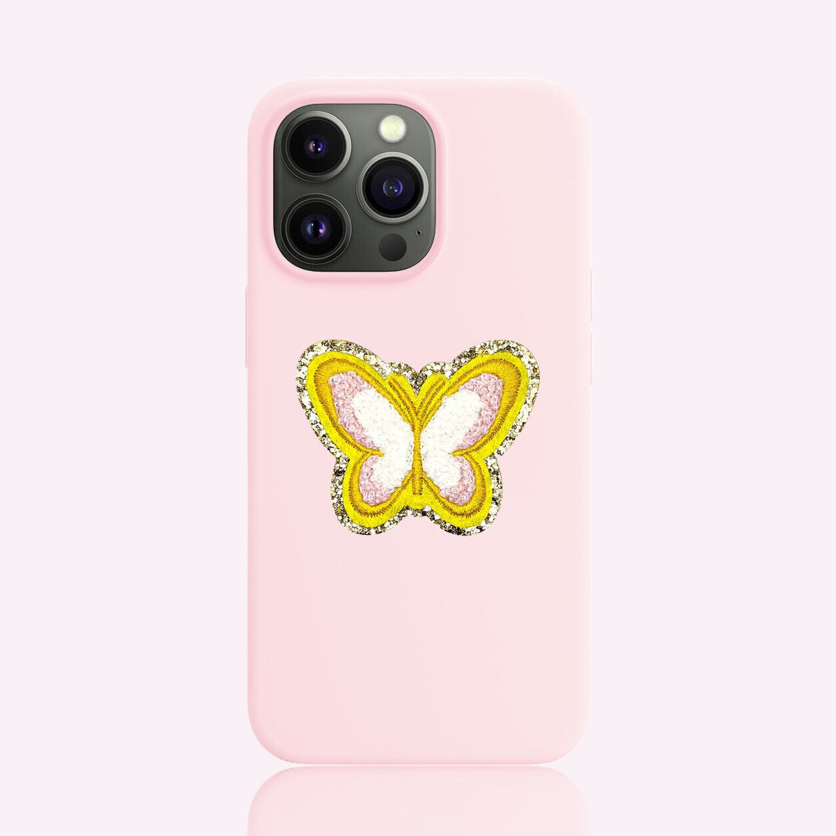 Glitzer Sticker Schmetterling