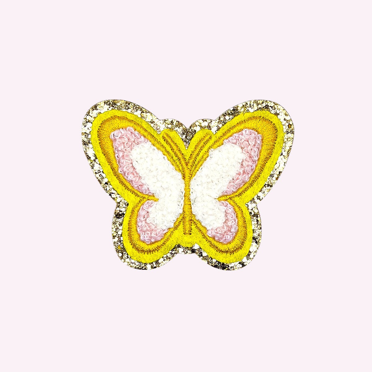 Glitzer Sticker Schmetterling