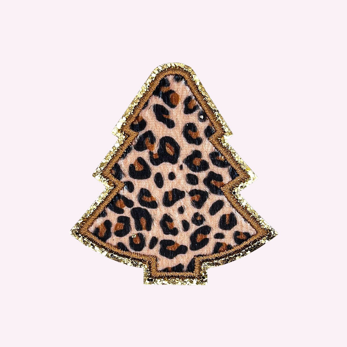 Glitzer Sticker Weihnachtsbaum Leo Glitter