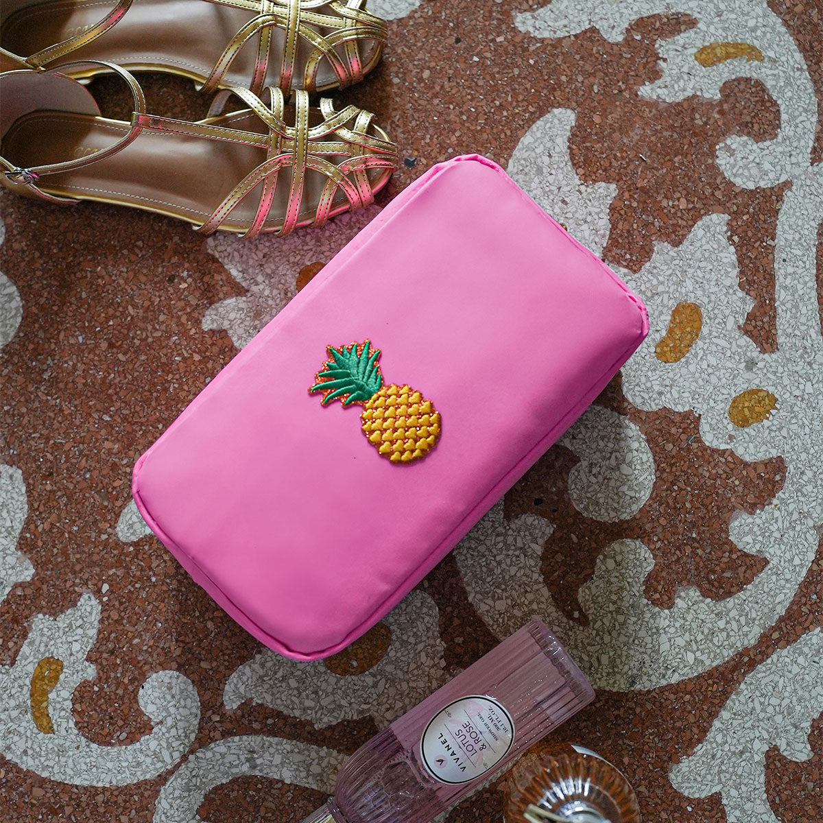 Romy Kosmetiktasche Neon Pink