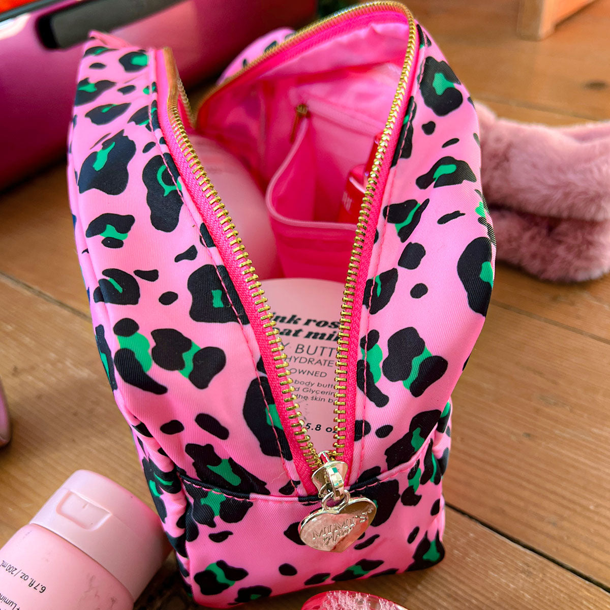 Romy Kosmetiktasche Pink Leo