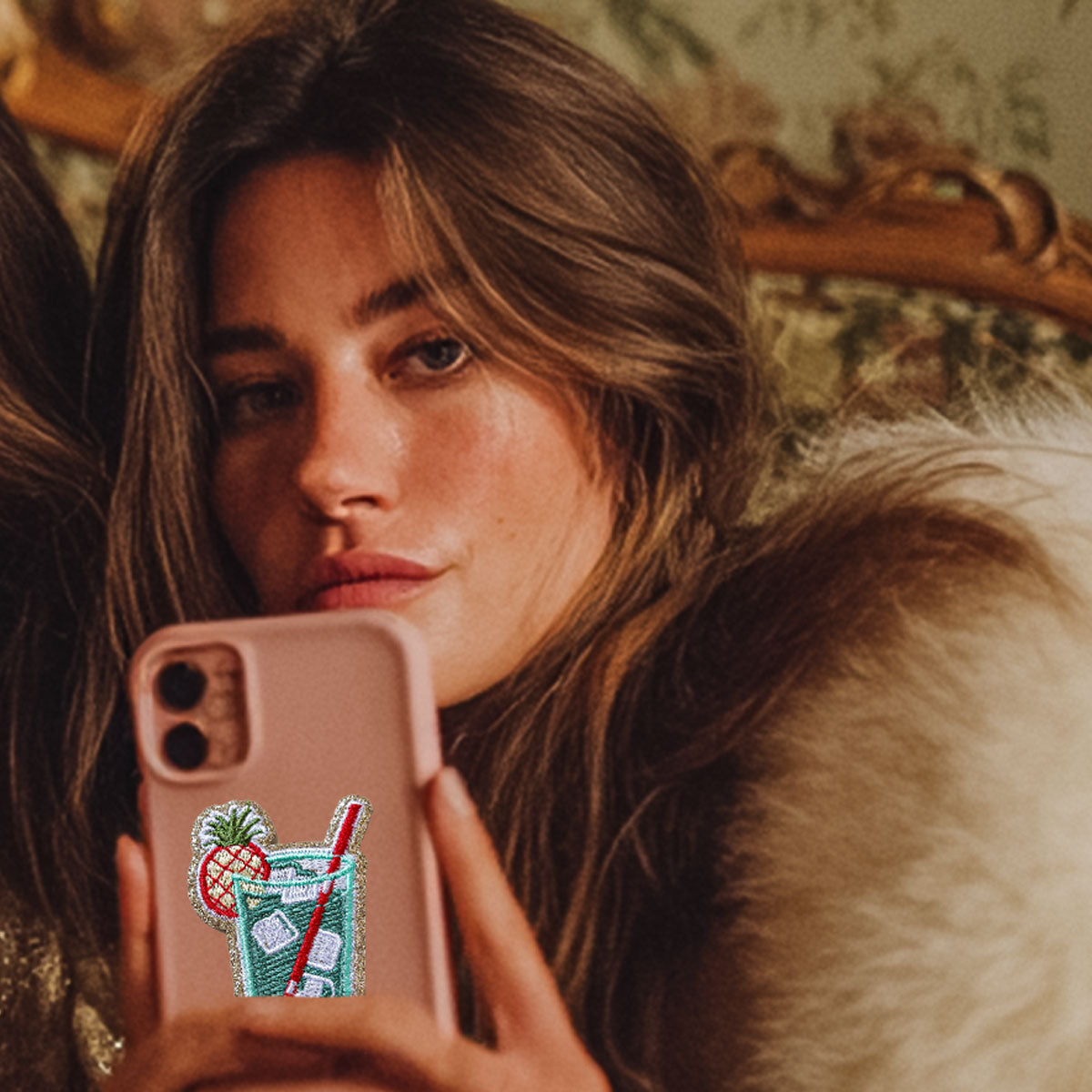 Sticker Pink Pine Fizz