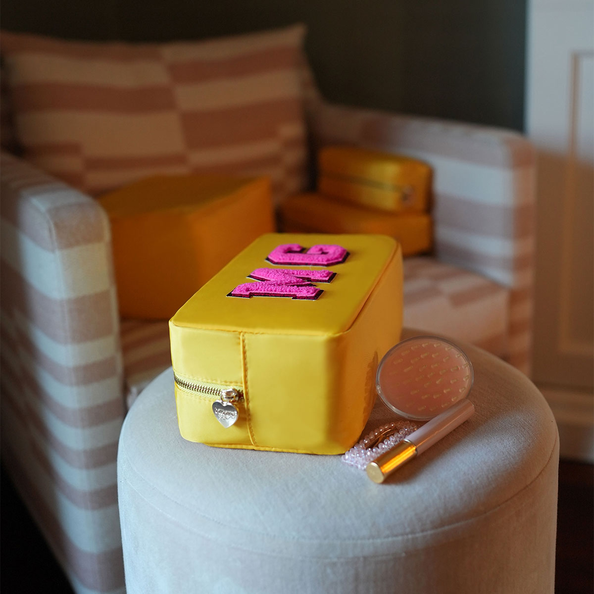 Romy Kosmetiktasche Mustard Gelb