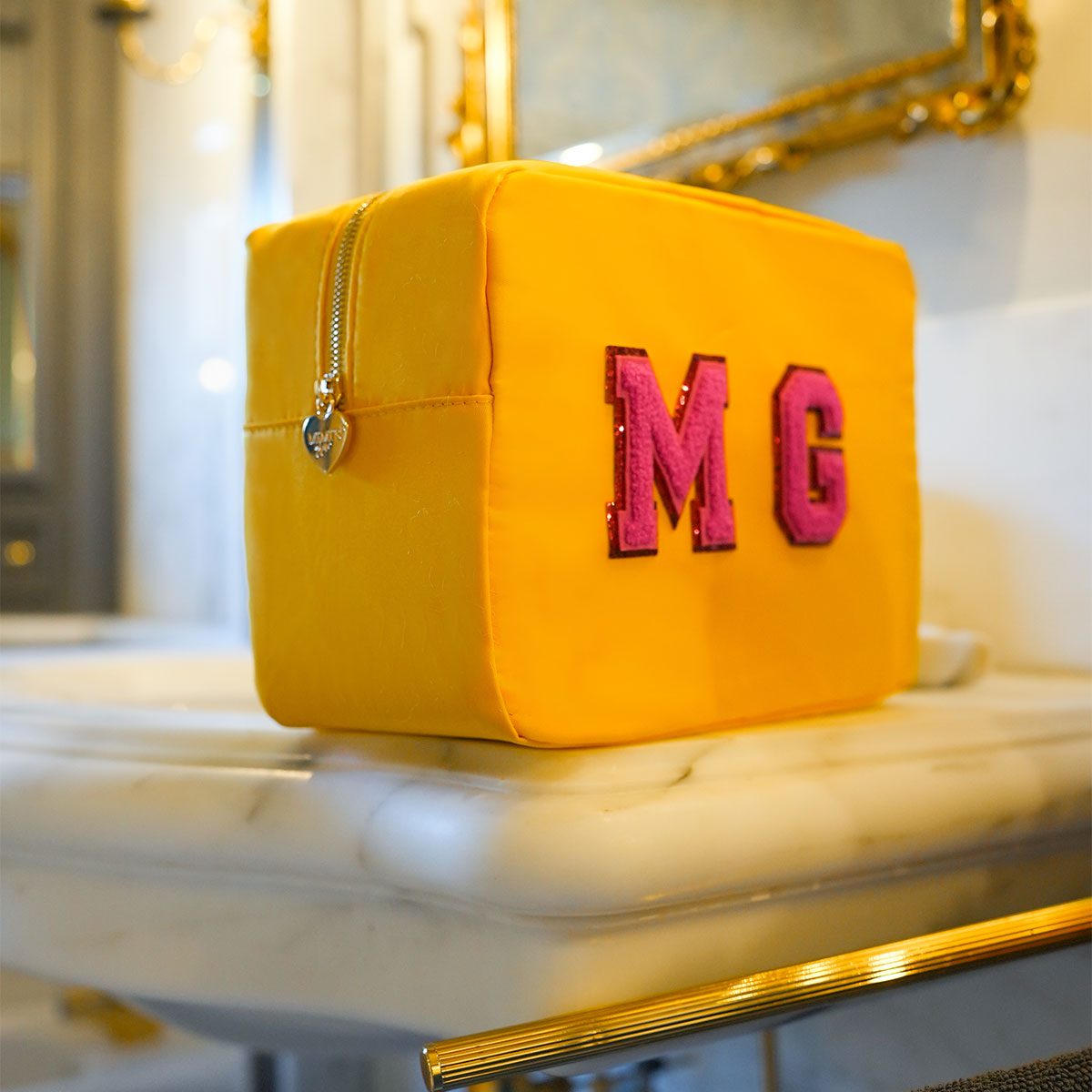 Romy Kosmetiktasche Mustard Gelb