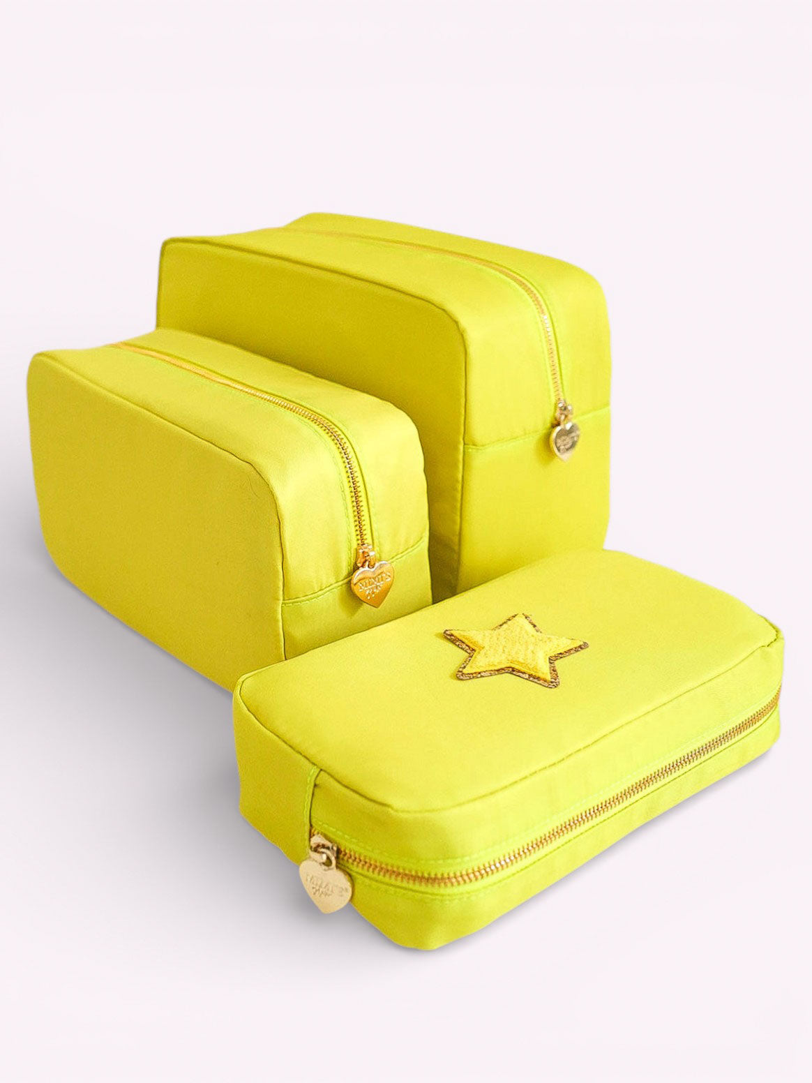 Reduzierte stilvolle Kosmetiktaschen-Sets im Sale, die sich auch als Geschenkidee eignen und