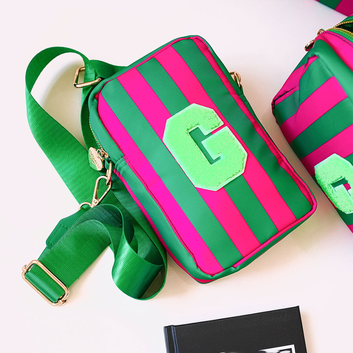 Ruby Handytasche Smaragd Neon Pink