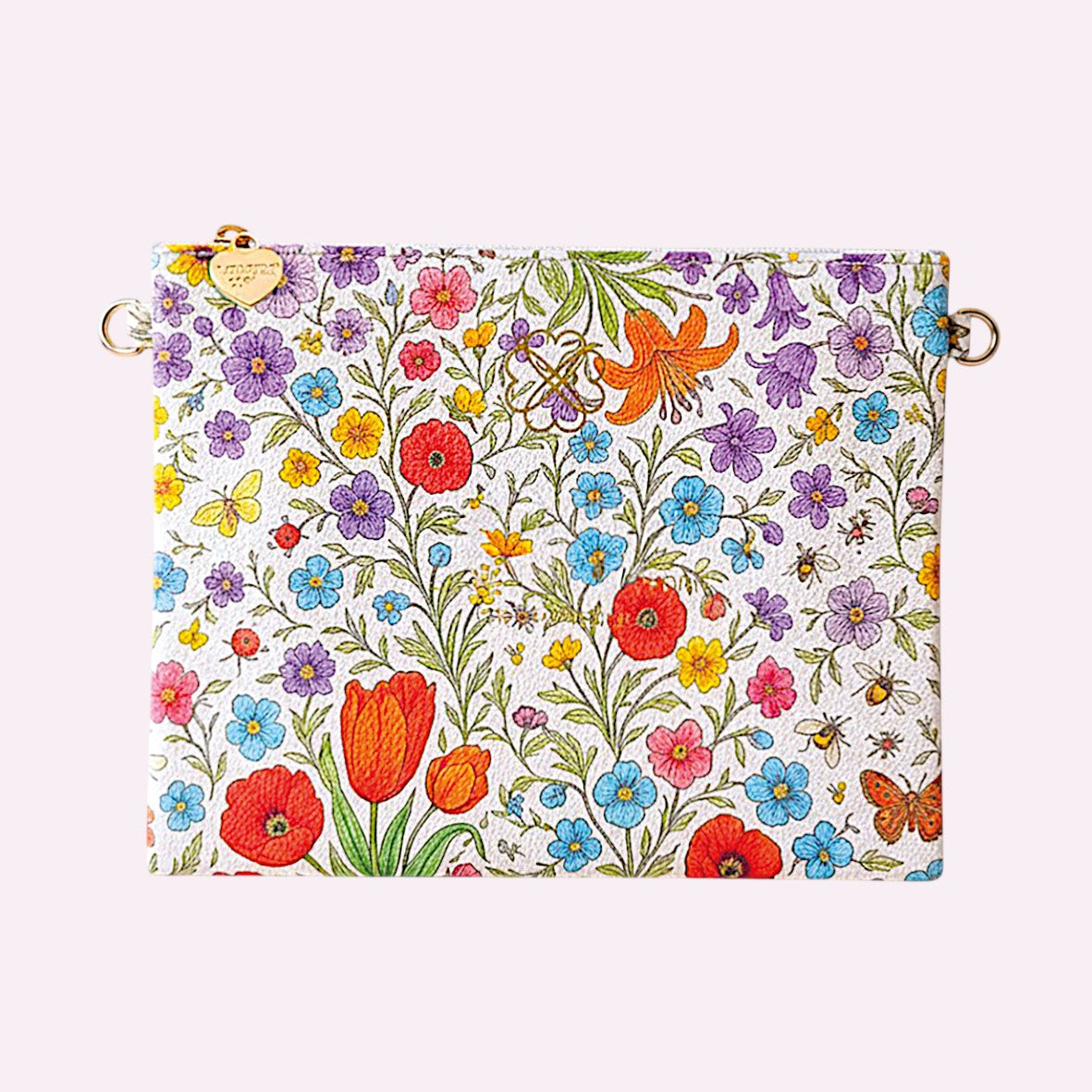 Stella Clutch Floral Creme