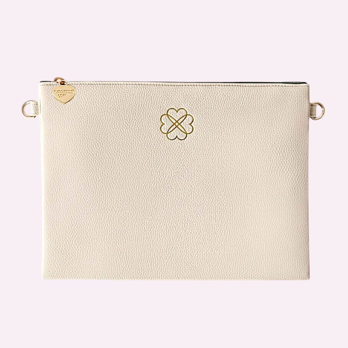 Stella Clutch Puder Beige