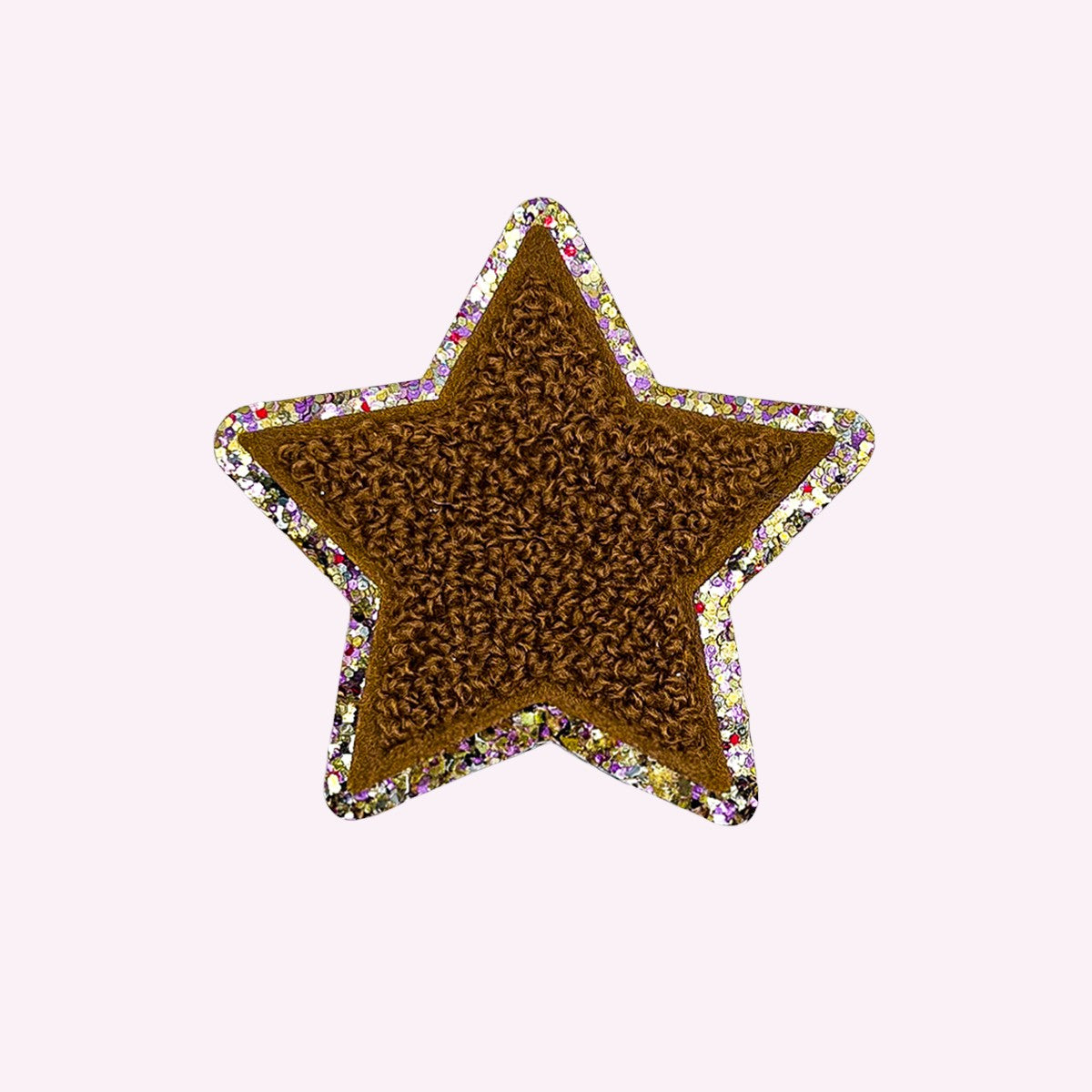 Glitzer Sticker Stern