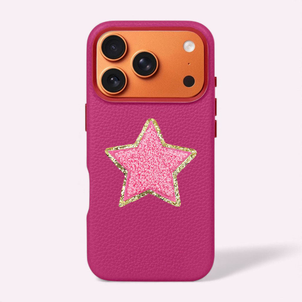 Glitzer Sticker Stern Flamingo