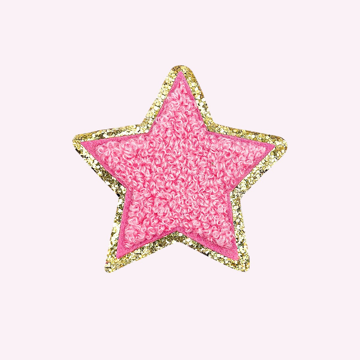 Glitzer Sticker Stern