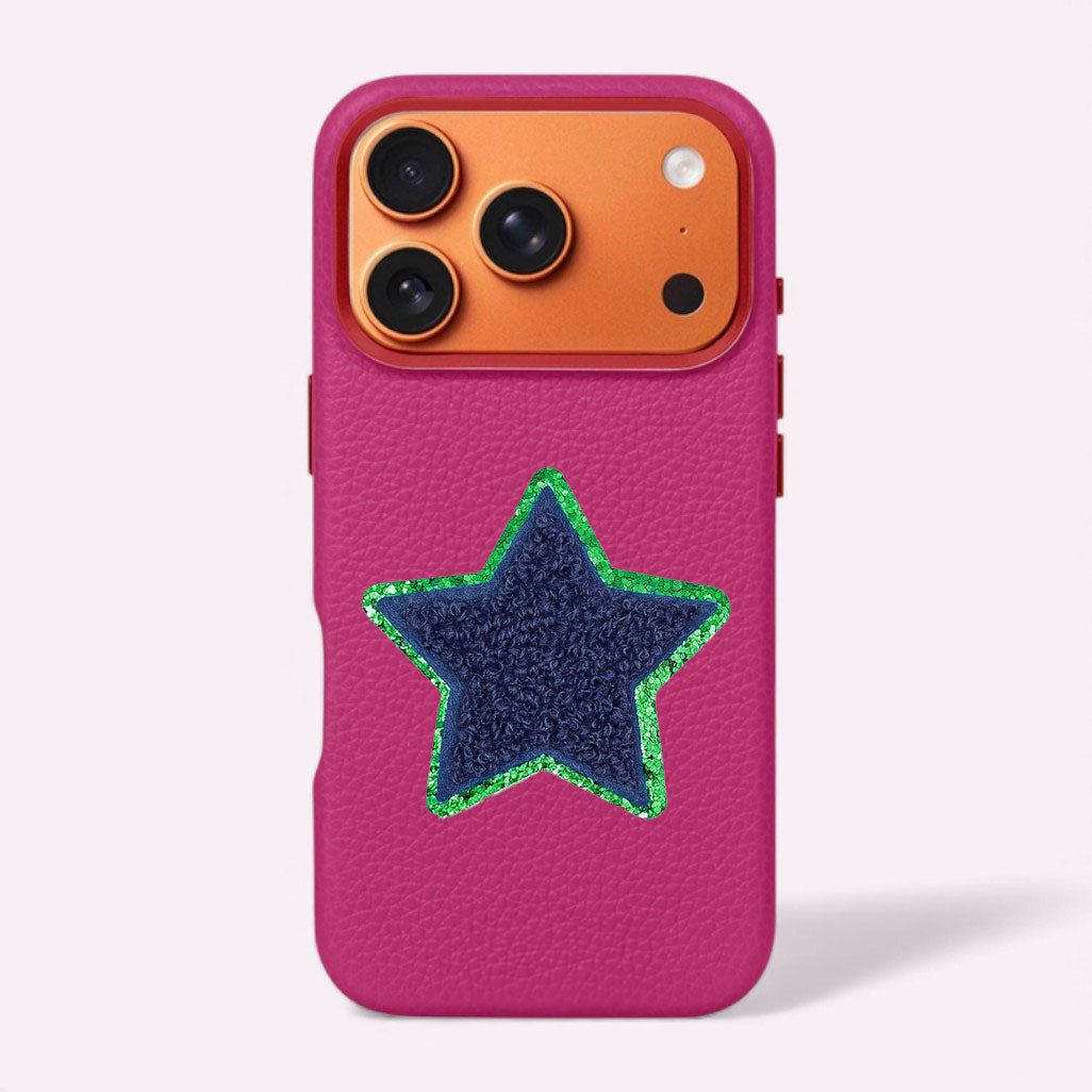 Glitzer Sticker Stern Midnight Grün