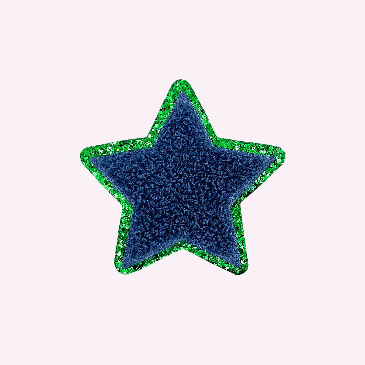 Glitzer Sticker Stern