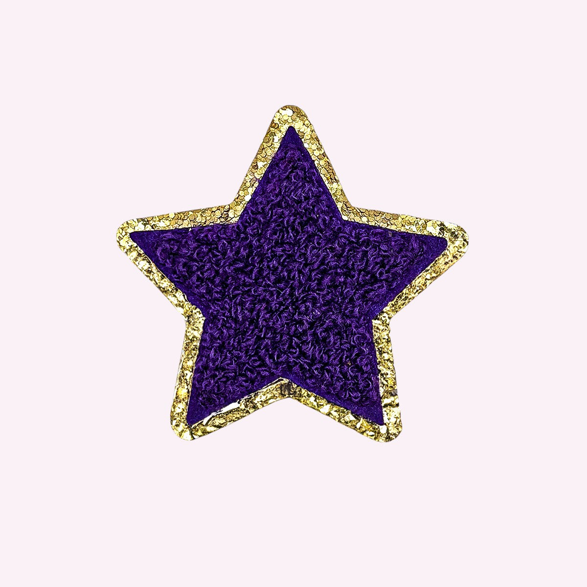 Glitzer Sticker Stern