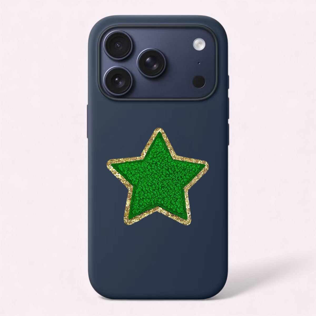 Glitzer Sticker Stern Smaragd Grün