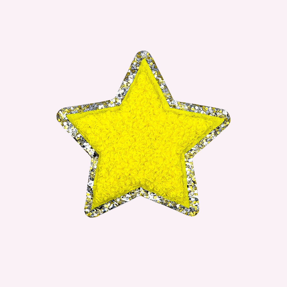 Glitzer Sticker Stern