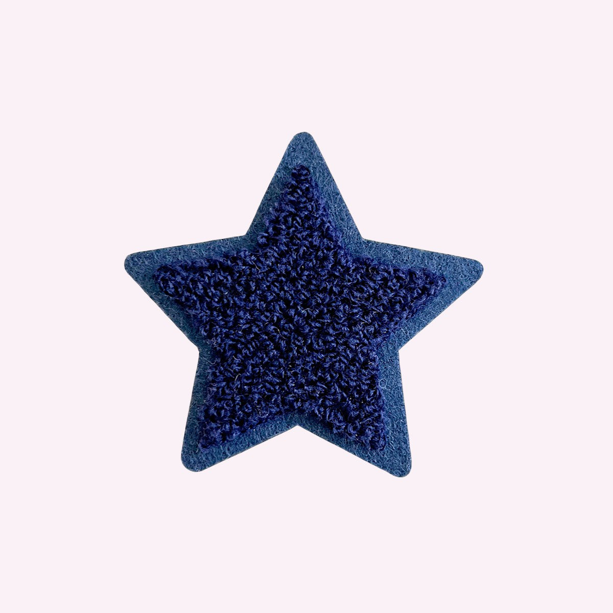 NO Glitz Stern Sticker Navy