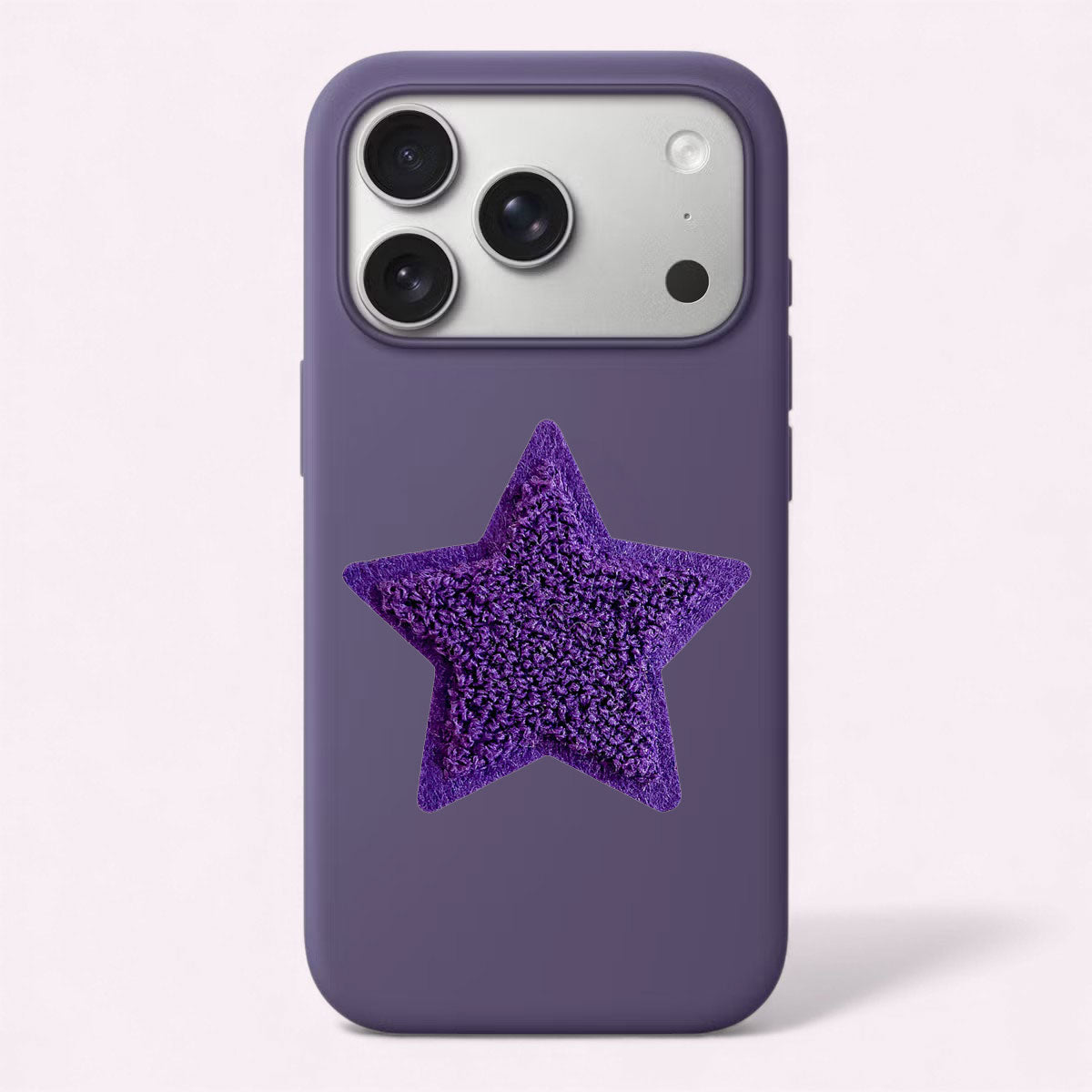 NO Glitz Stern Sticker Purple