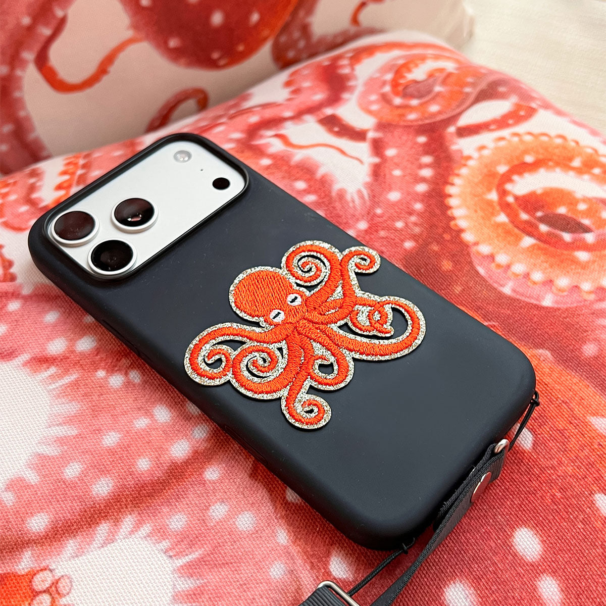 Glitzer Sticker Octopus
