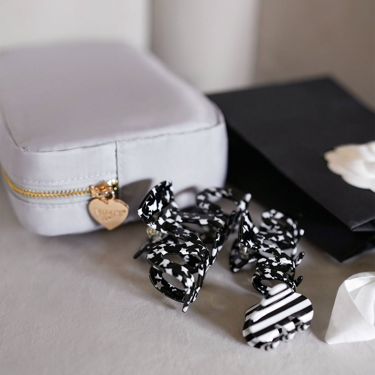 3er Taschen-Set Nr. 1 Pebble Grau