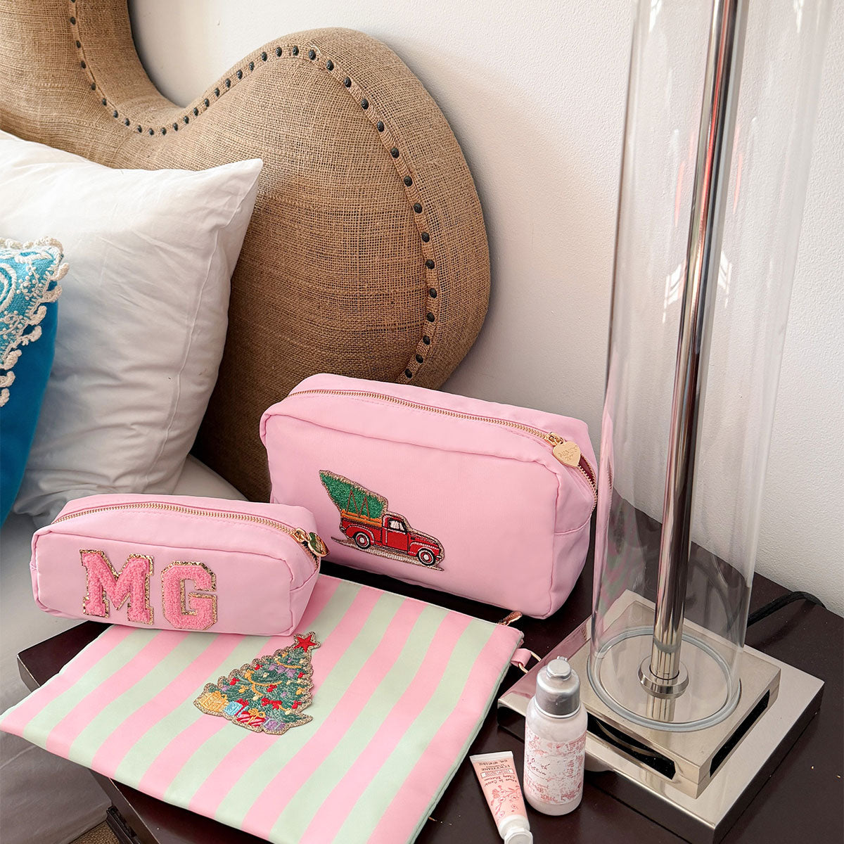 Glitzer Sticker Weihnachtsbaum XXL