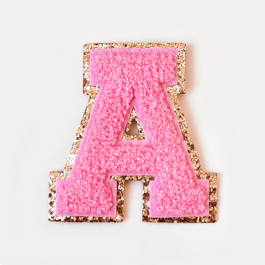 Glitzer Buchstaben Flamingo
